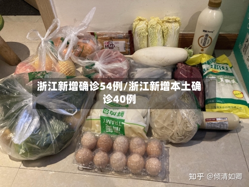 浙江新增确诊54例/浙江新增本土确诊40例