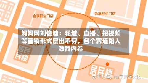 妈妈网刘俊迪：私域、直播、短视频等营销形式层出不穷，各个赛道陷入激烈内卷-第2张图片