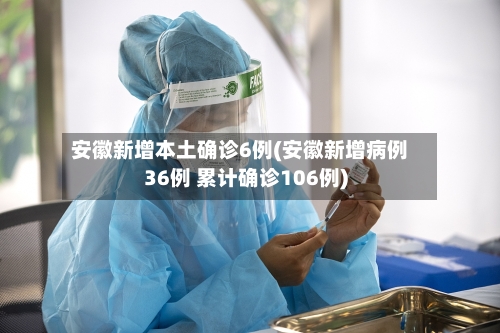 安徽新增本土确诊6例(安徽新增病例36例 累计确诊106例)-第3张图片