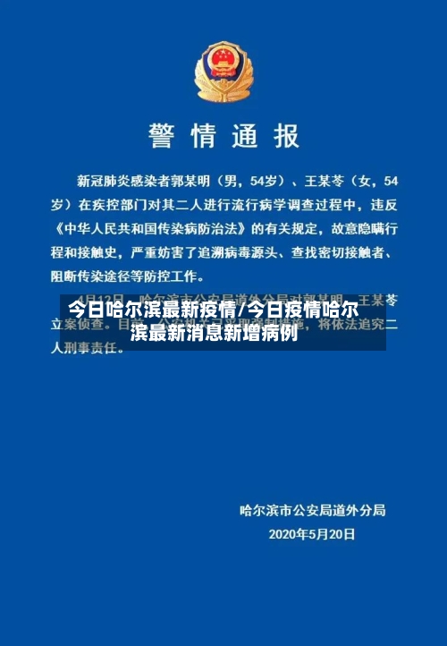 今日哈尔滨最新疫情/今日疫情哈尔滨最新消息新增病例-第3张图片