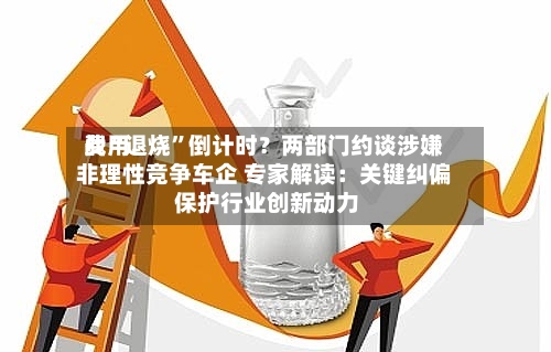 费用战“退烧”倒计时？两部门约谈涉嫌非理性竞争车企 专家解读：关键纠偏 保护行业创新动力-第2张图片