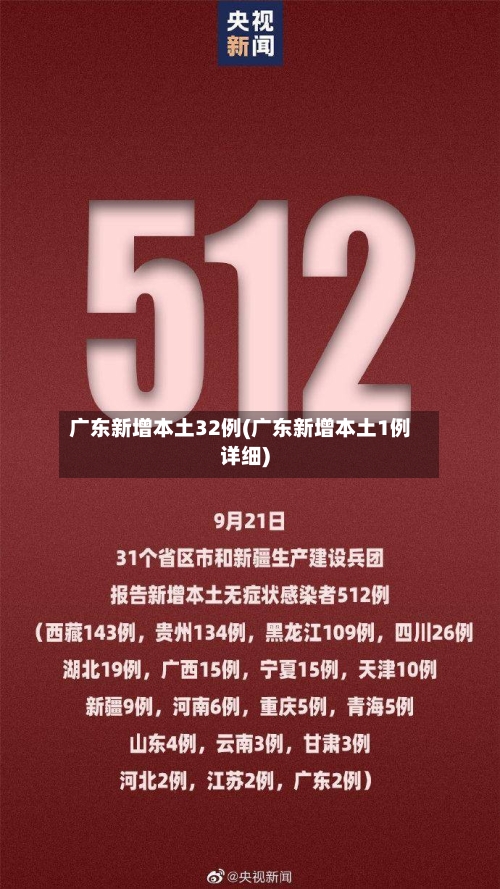 广东新增本土32例(广东新增本土1例详细)