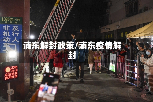 浦东解封政策/浦东疫情解封